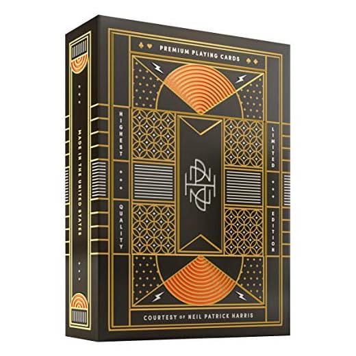 Amigo 6900 - Wizard, Kartenspiel 3 SOLOMAGIA NPH Playing Cards by Patrick Neil Harris and Theory11 - Kartenspiel - Zaubertricks und Magie