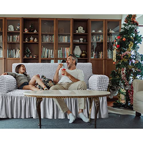 Niceec Grey Armchair Covers And Couch Cover Bundle #TOP3