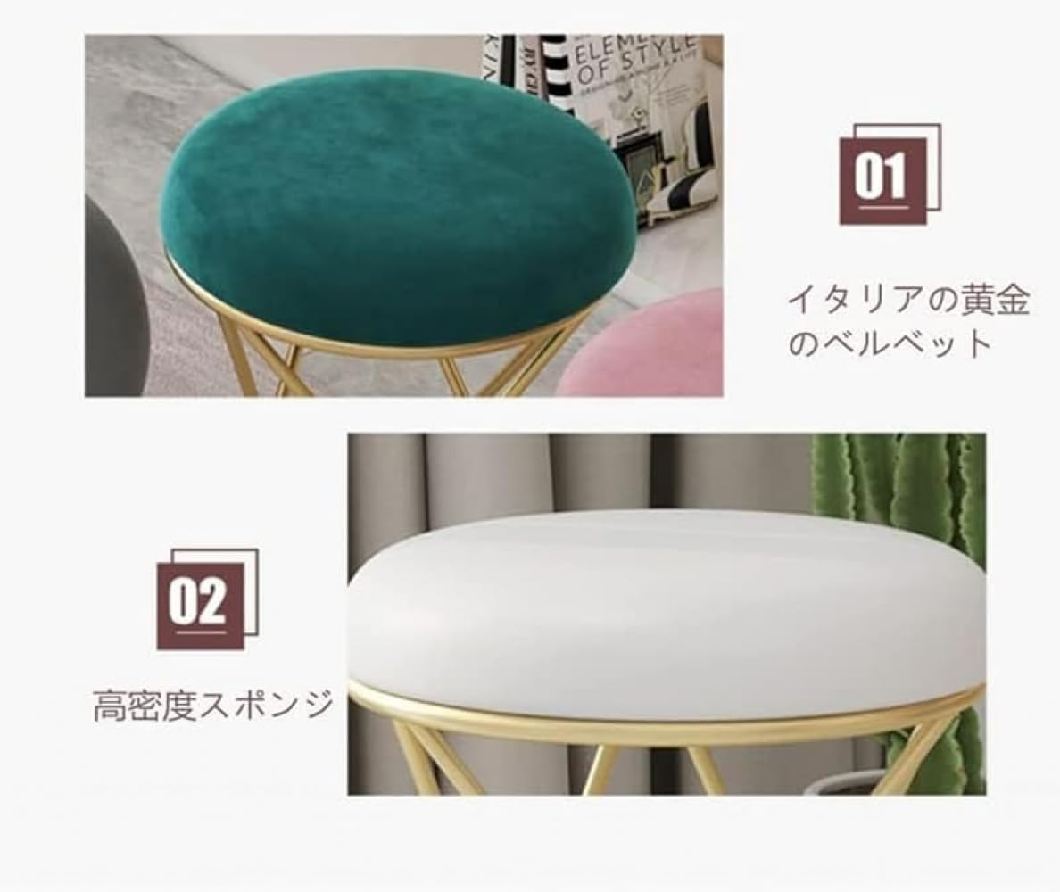 CokBlu家具/ベッドルーム家具に最適なドレッサーチェア - 居心地よく、装飾性にも ベッドルーム必備アイテム​