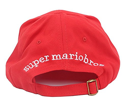 Boné de beisebol Huafuncos Super Mario bonés de beisebol anime cosplay vermelho verde boné, Red+ Gre
