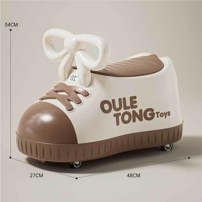 Miniatura 2 de Wiggle Car - Juguete para niños pequeños y niños, uso en interiores y exteriores, diseño seguro, ruedas seguras resistentes de 1 a 3 años (azul)