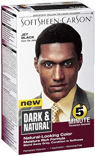 Softsheen-Carson Dark And Natural 31 Men's Color [Jet Black] (Pack of 4)