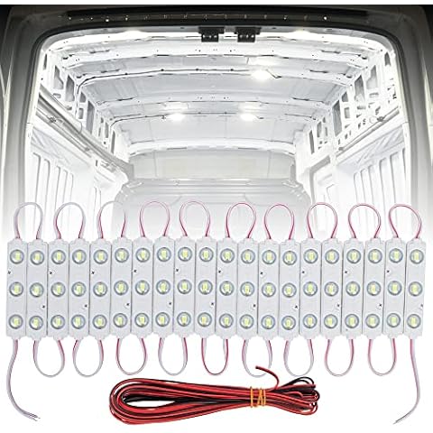 GADLANE Kit de plafonniers de voiture 60 LED Cover
