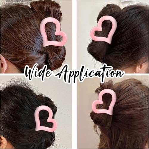 Pack de 10 pinzas pequeñas en forma de corazón miniatura 7