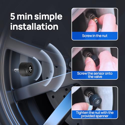 Masoll M14+MZS2 Rv Tire Pressure Monitoring System, Wireless Tpms Tire Pressure Monitor System thumb #5