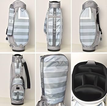 LANVIN SPORT ゴルフバッグ ピンクグレー LANVIN ランバン スポール SPORT キャディバッグ レディス : GDO