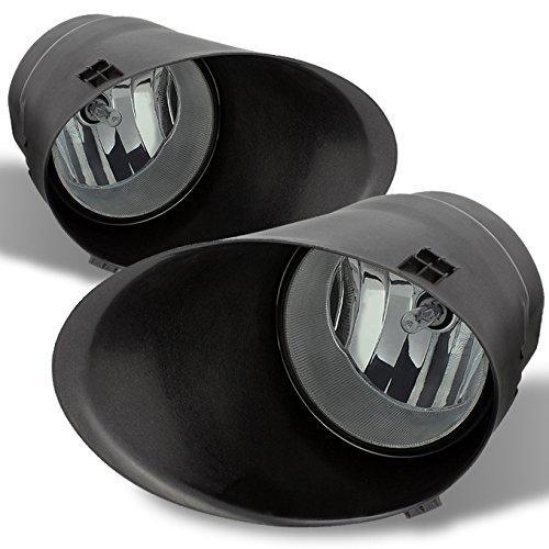 AKKON - For 2007-2013 Toyota Tundra Pickup Truck Bumper Driving Smoke Fog Lights w/Bulb + Switch +Wiring Harness