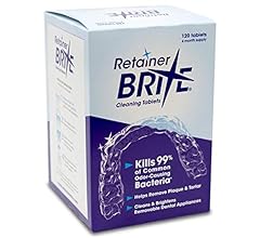 Retainer Brite - Retainer Cleaner Tablets for Invisalign, Mouth Guard Cleaner, Night Guard Cleaner and More. Cleaning Table…