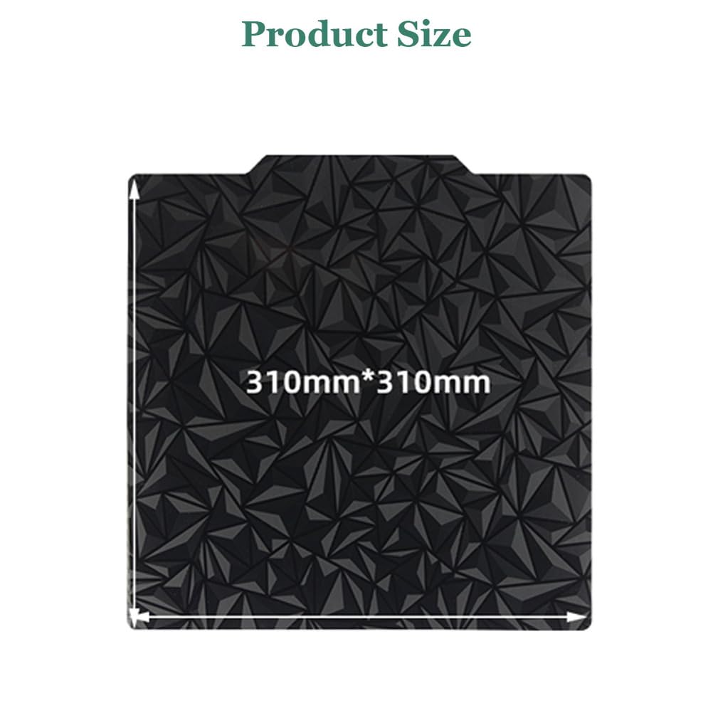Plataforma Impresora 3D Estera De Cama Calefactable Extraíble Flexible Magnética De 180 * 180 Mm Disponible En Varios Tamaños,310 * 310mm