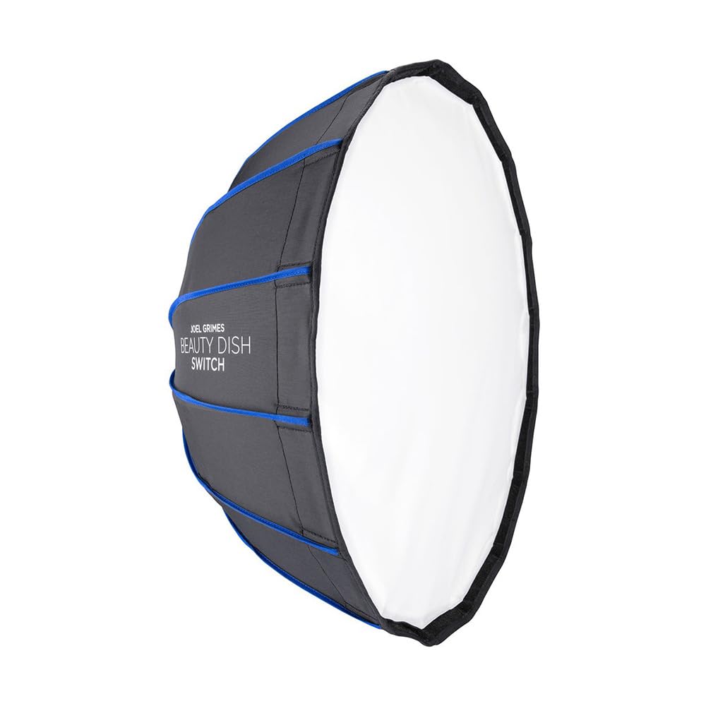 Westcott Przełącznik do naczyń kosmetycznych (biały) przenośne studio fotograficzne i zestaw softbox do lokalizacji - kompatybilny z wieloma markami oświetlenia fotograficznego