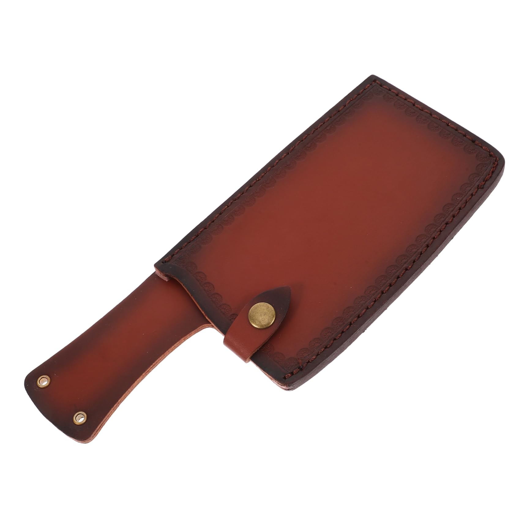 SOLUSTRE Artificial Leather Knives Protector Sleeve Lightweight and Portable Cutter Cover for Safe Storage Compact Design for for Kitchen Use and Outdoor Activities