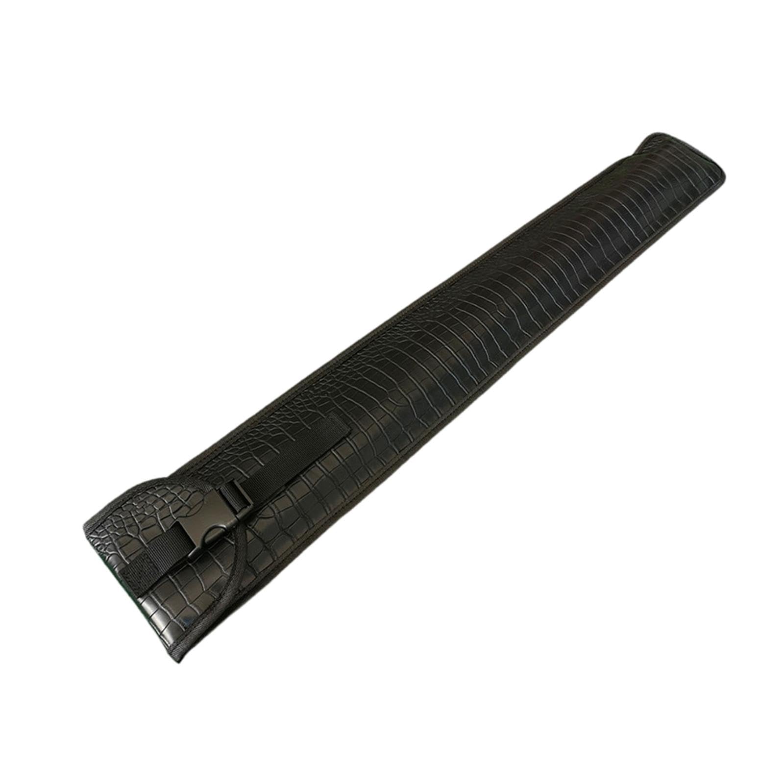 Colaxi Pool Cue Stick Carrying Case Billiard Cue Bag Adjustable Shoulder Strap for 1/2 Stick, Wear Resistant, Scratch Resistant, Black