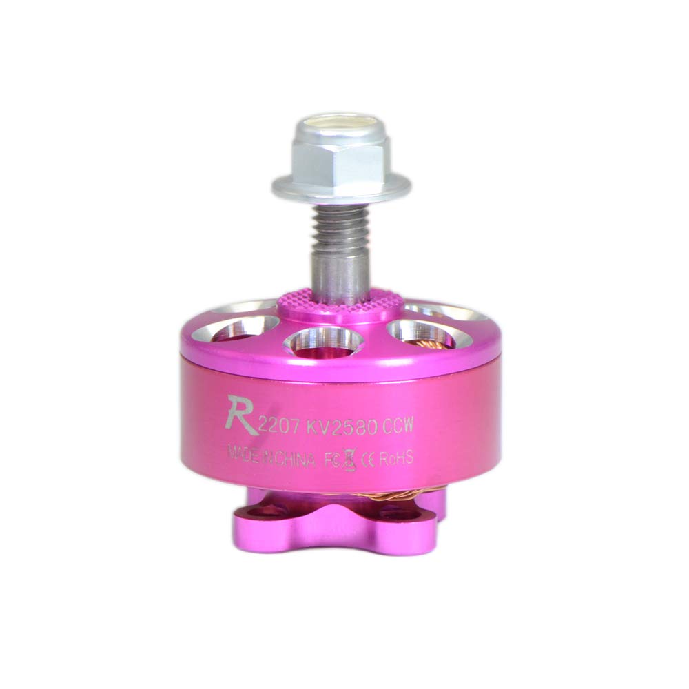 VIDOO R2207 2207 silnik bezszczotkowy 2580KV 1800KV 3-4S do drona RC FPV Racing Multi Rotor-Purple-1800KV