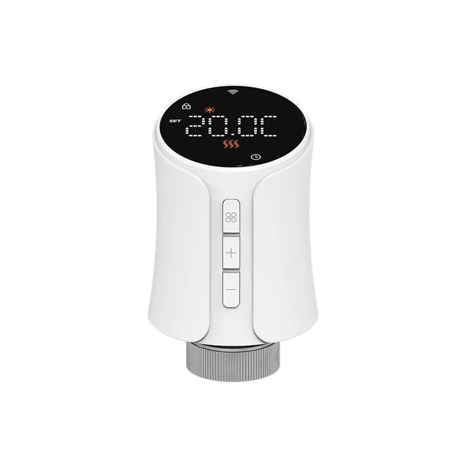 Tuya Smart WiFi/ZigBee Thermostatic Radiator Valve Heating Programmable Remote Temperature Controller(1pcs-zigbee)
