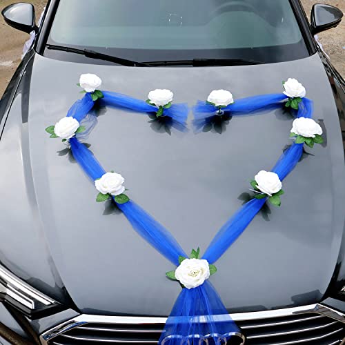 Decorazione per auto per matrimonio,coppia