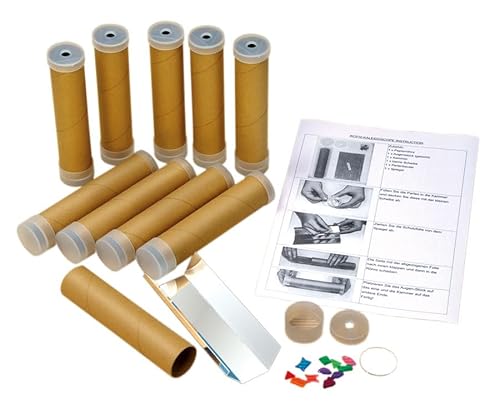 Betzold - Kaleidoskop Kinder-Geburtstag Gastgeschenke 10er Bastelset Mitgebsel