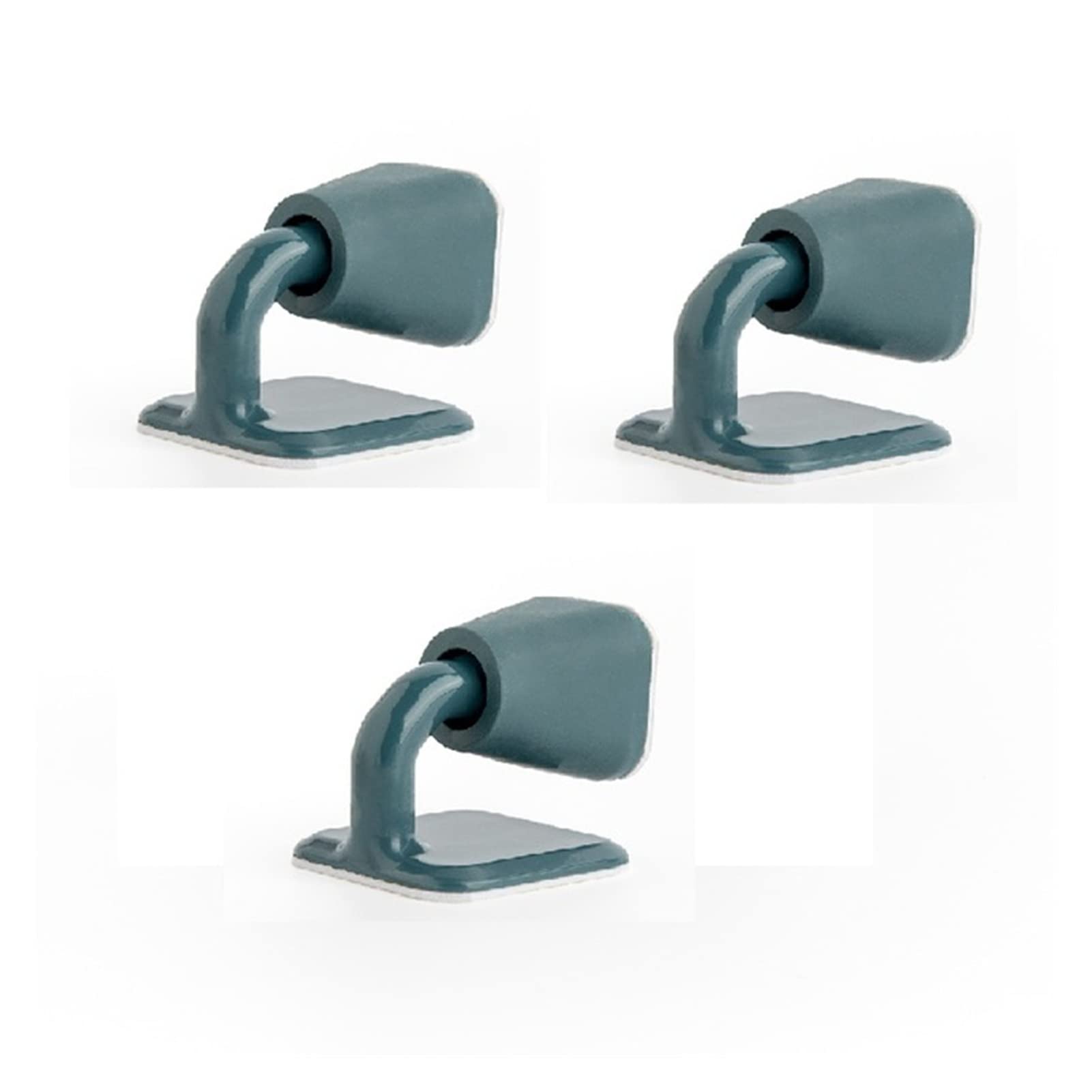 Nvsfzgiyg A Self-Dhesive Door Stopper,Bumper Buffer, Mute Non-Punch Silicone Self Dhesive Stops Wall Bsorption Plug Home Nti-Bump Holder(A)