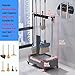 YXXSDP Movable Mop Broom Holder for Put Wet Mops, Floor-Mounted Mop Rack/Cleaning Tool Storage Cart, Garden Tool Stand for Garage Shed Basement Factories (Size : 100x40x96cm/39.4x15.7x37.8inch)
