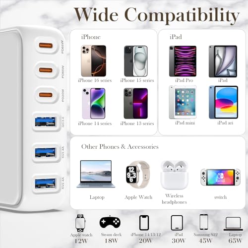 6 Independent Fast USB Charging Station  - image 5