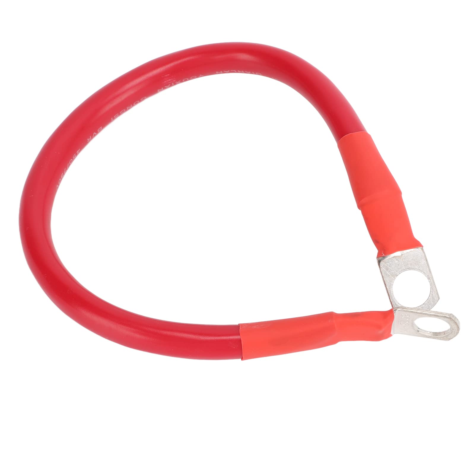 4AWG Ground Wire Strong Toughness Soft Wear Cable for Cars Boats Campers (A(red))