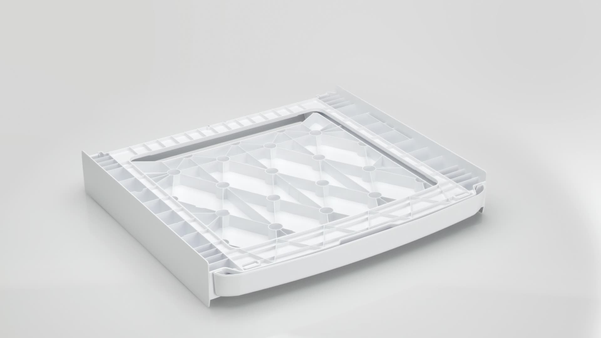 Telaio Intermedio EVendix WWR2847 Per Lavatrice – Compatibile Con WPRO 48400008436 SKS101 - 3