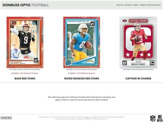 2025 Panini Donruss Optic Football International Hobby Box