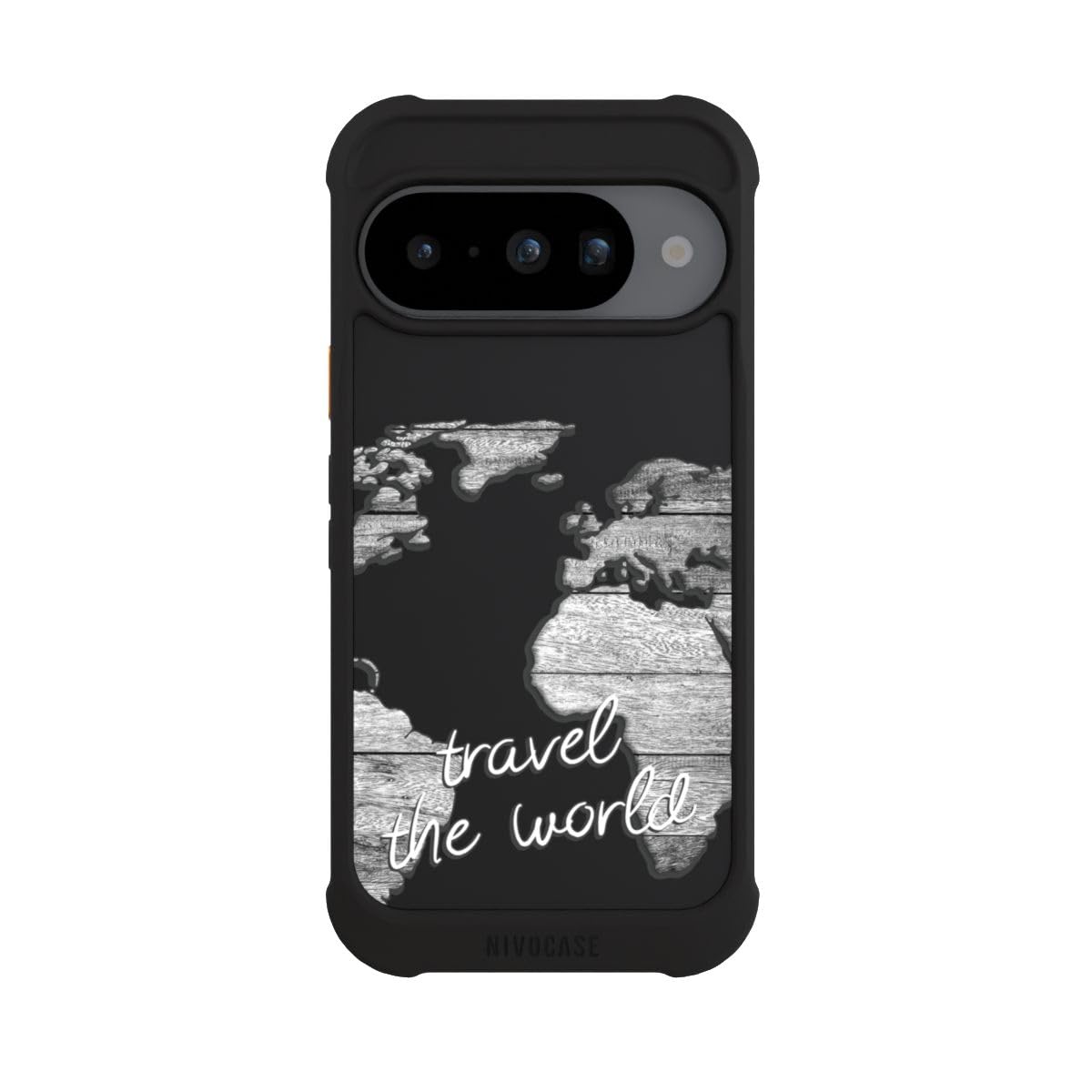 Custodia per Google Pixel 10 Viaggio Trasparente Mappa