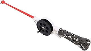 Low Resistance Children Ice Fishing Rod, Ice Fishing Rod, 34cm Length Durable for Children with Reel Fishing Accessories Beginner
