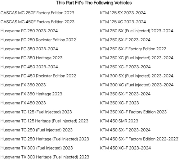 Tusk Rear Brake Caliper Support w/Brake Disc Guard Orange Compatible with KTM 300 XC 2023-2026/300 XC-W 2024-2026/350 XC-F 2023-2025