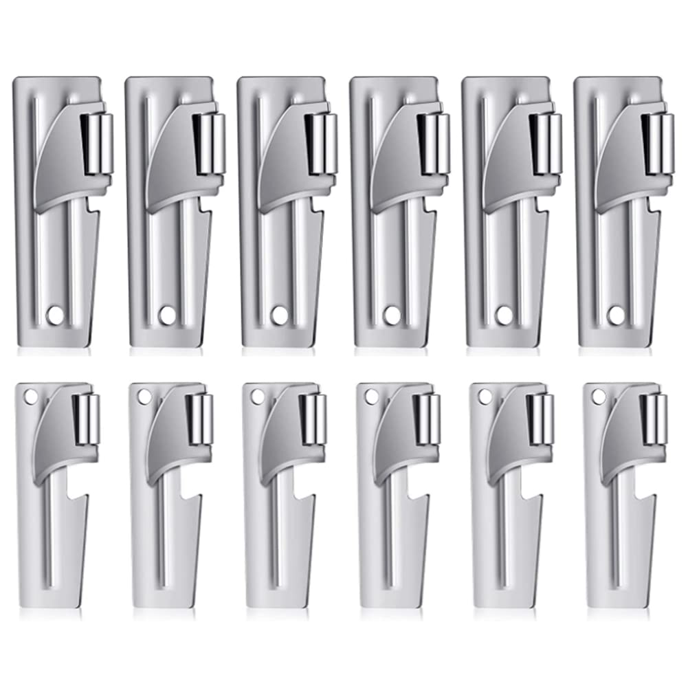 CTRLZS P-38 and P-51 Can Openers Stainless Steel Camping Can Opener Portable Can Opener for Kitchen Travel Camping