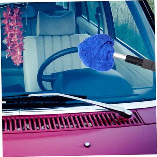 Gririw 05253183285578 10 Pcs Glass Cleaning Brush Set Inside Windshield Cleaner Tool Replacement Windshield Cleaning Cloth Car Windshield Cleaning Cloth Glass Wiper Multifunction Polyester thumb #8