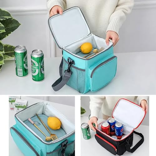 Bolsa Térmica Porta Marmita Fitness Grande Capacidade: Ideal para Trabalho, Academia e Praia - Manté