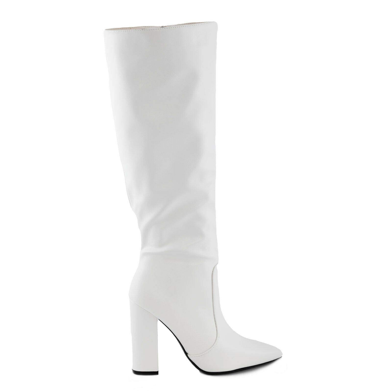 Toocool Bottes Femme Cuissardes Bout Pointu Talons Hauts Similicuir Élégantes X8056