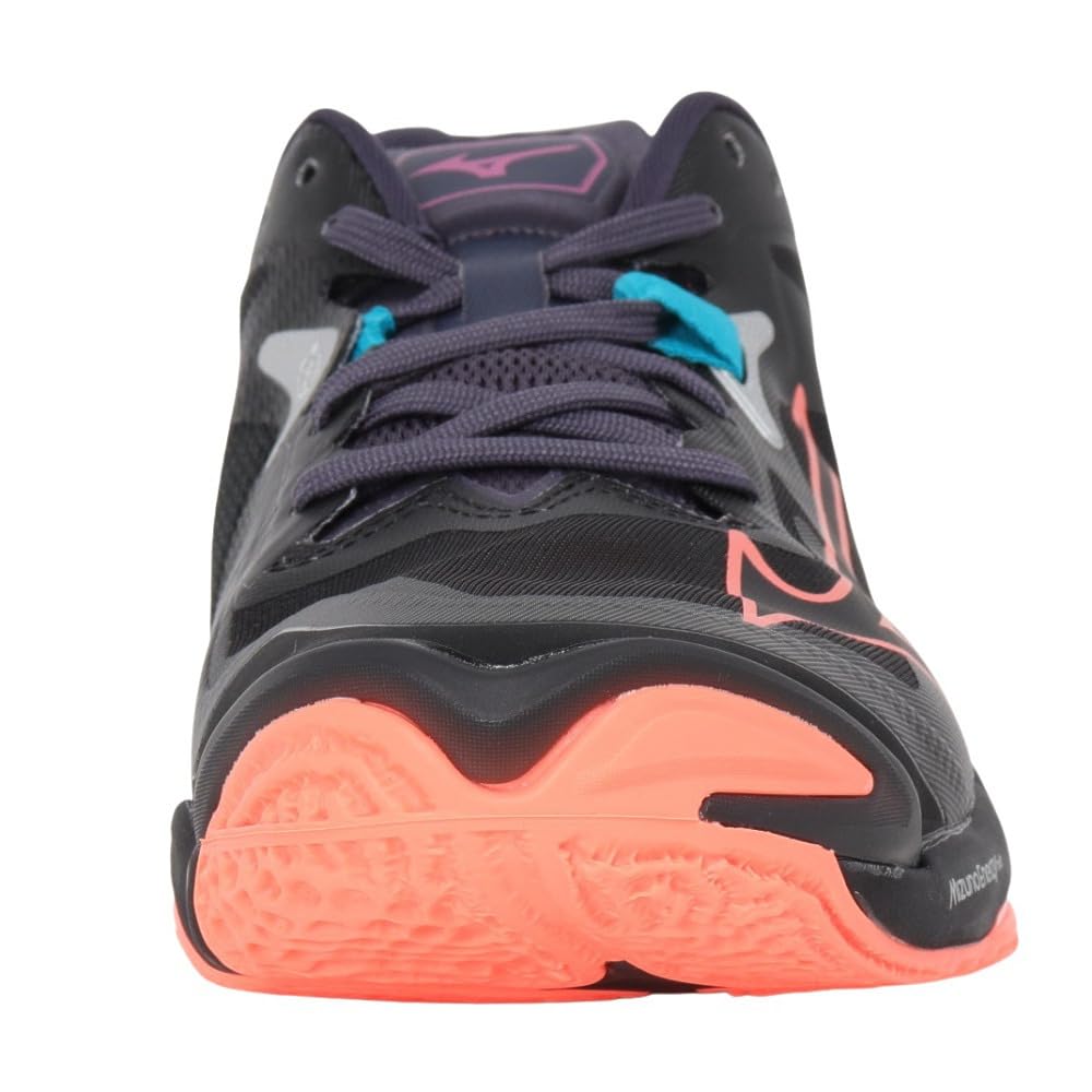 Amazon.co.jp: MIZUNO WAVE LIGHTNING Z8 ブラック×オレンジ