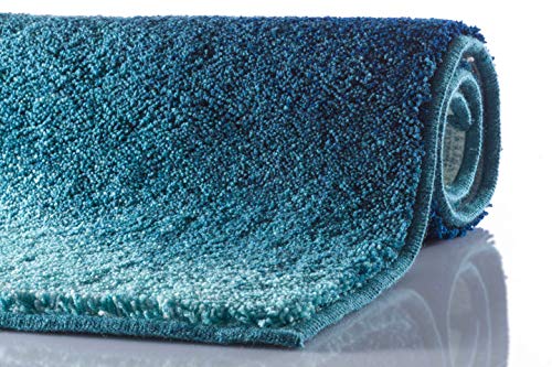 Grund Bath Mat, Ultra Soft and Absorbent, Anti Slip, 5 Years Warranty, SUNSHINE, Bath Mat 60x100 cm, Turquoise