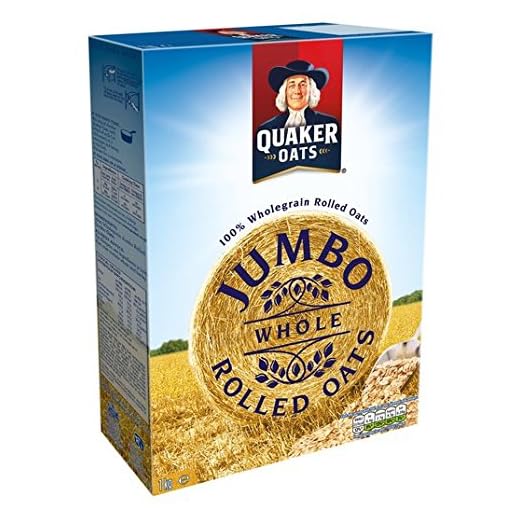 Quaker Jumbo Avena Copos De Avena Gachas 1Kg