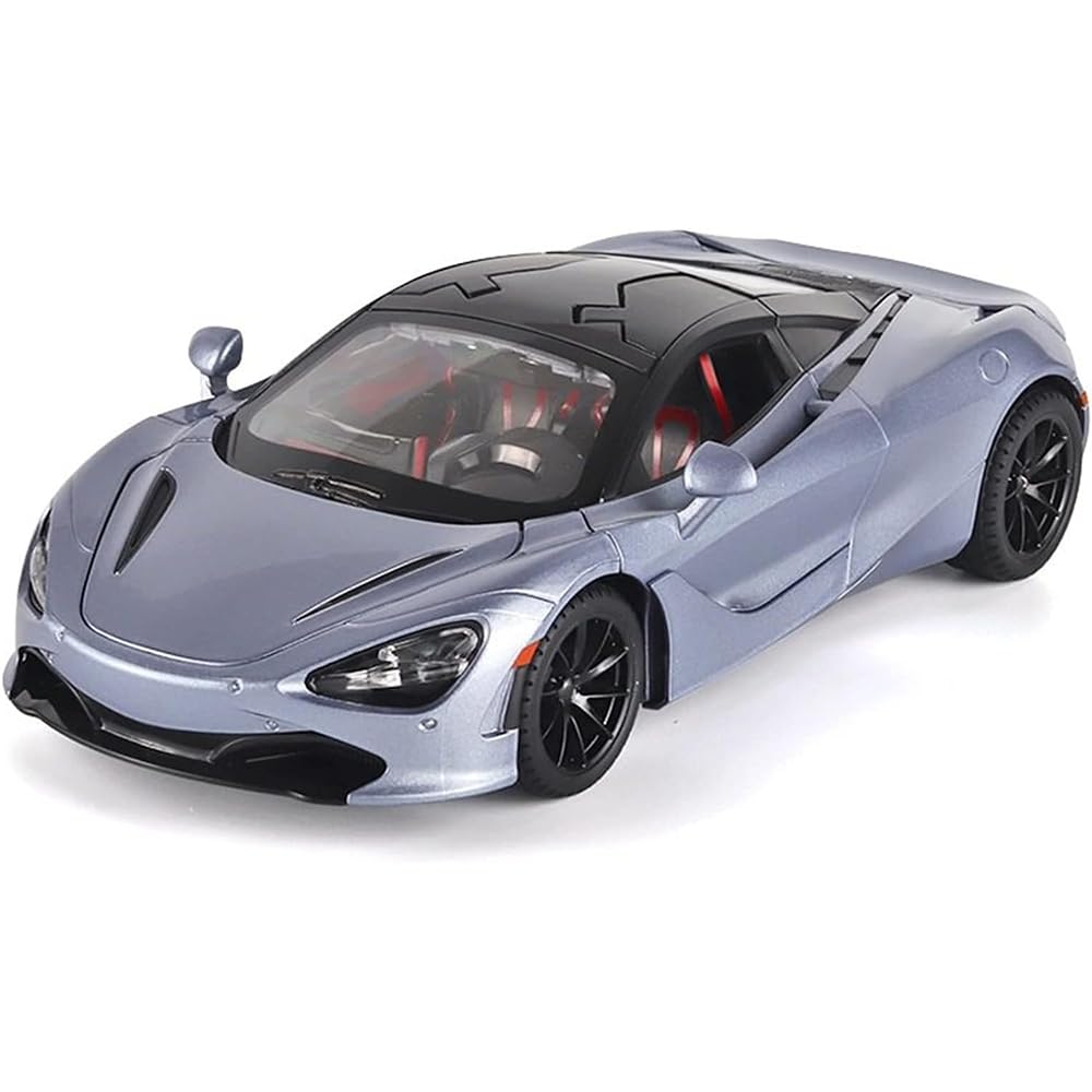 VARIYA ENTERPRISE Metal Pull Back Diecast Car 1:32 Mclaren 720S Pull Back Car Model With Sound Light Boys Gifts Toys For Kids?Pack Of 1?,Multicolor