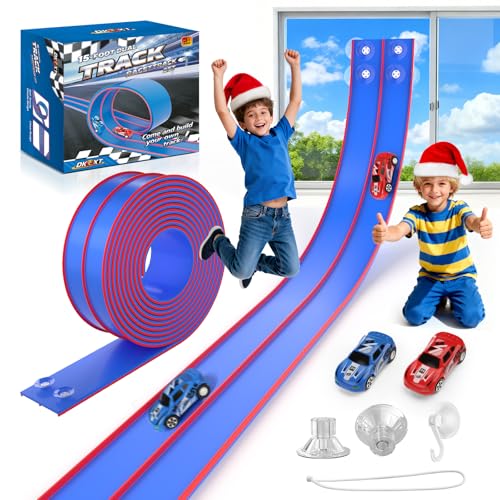 DKOXT Flexible Race Track with Suction Cups