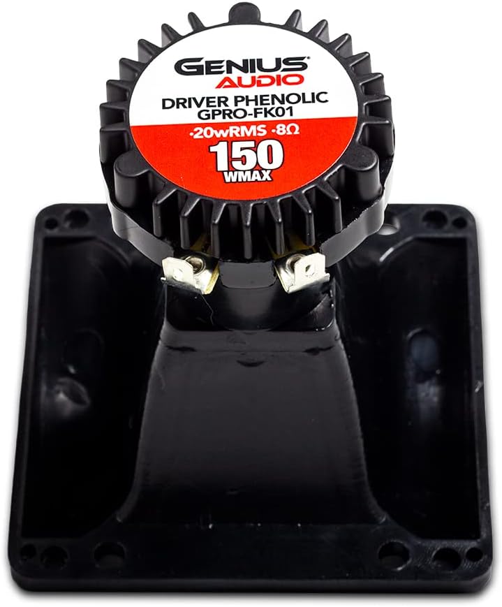 Genius Audio GPRO-FK01 1" Compression Driver with Horn, 1 Driver