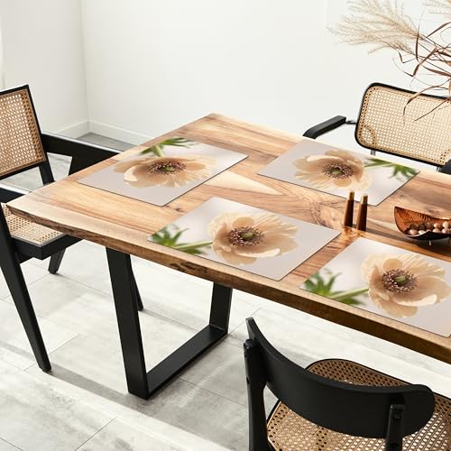 Tapis de table fleur KitchenYeah décoration minimaliste verte repas - 3