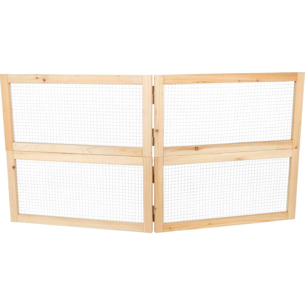 TRIXIE Enceinte d'intérieur pour cochons d'Inde, 4 éléments de 60 × 30 cm chacun