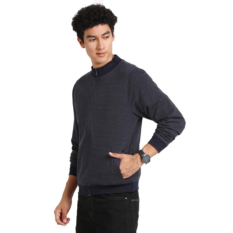 Sweat-shirt en tricot pour homme réversible pour passer du bureau au weekend décontracté