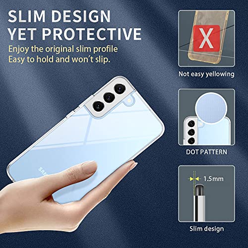 Coque de protection Galaxy S22 Plus fine pour une utilisation quotidienne et active