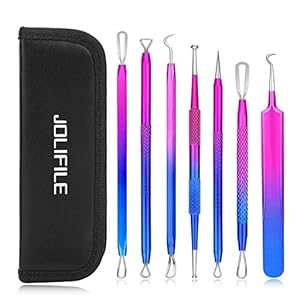 JOLIFILE 7-teiliges Pickel Ausdrücken Werkzeug Set