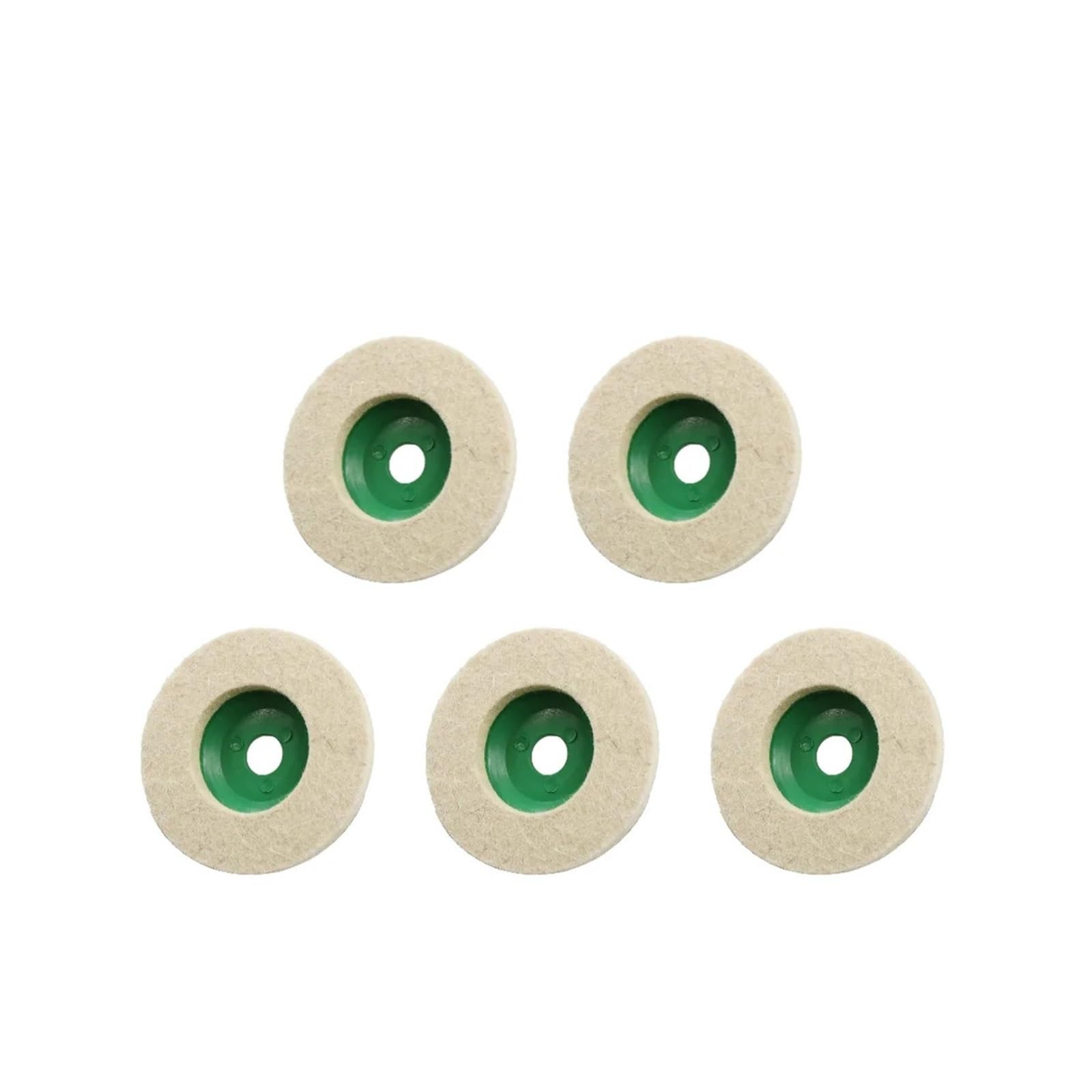 Tarcze polerskie z filcu wełnianego Stołowa szlifierka kątowa Tarcza polerska 100 mm filc wełniany 5/10 szt. Do metalowej ceramiki ze szkła marmurowego(5pcs)
