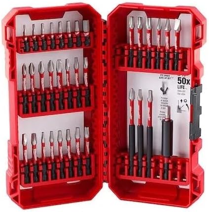 48-32-4032 For Milwaukee Tool Shockwave Impact Duty Drive Bit 35Pc Set