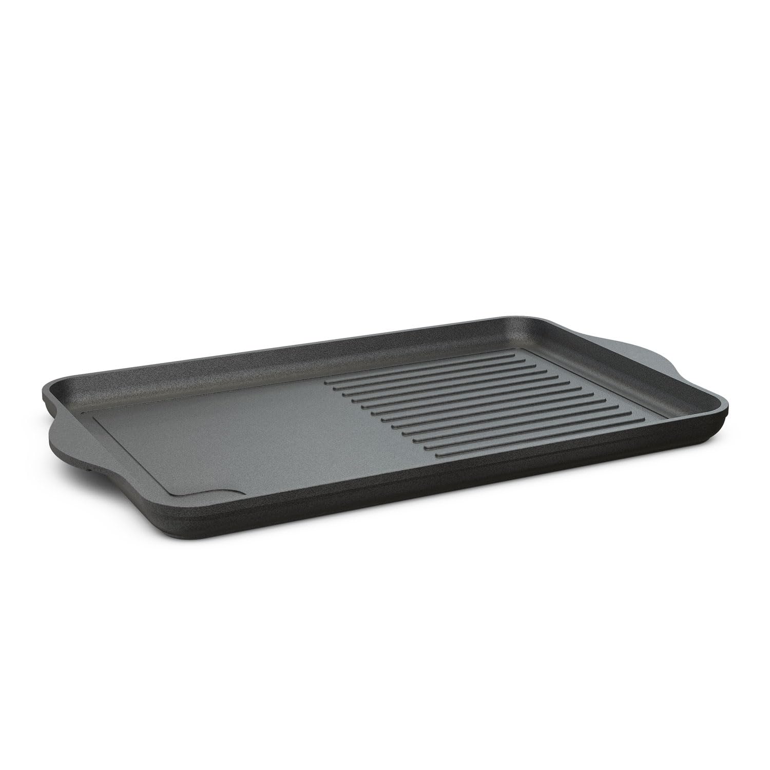 Hoffmann Griller Aluminiumguss Grillplatte Induction 48x28 cm