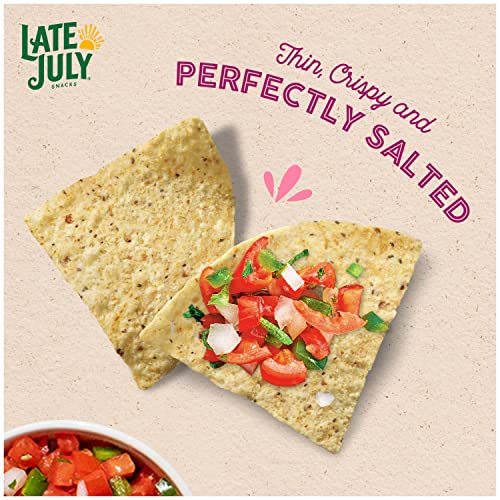 Late July Snacks Thin And Crispy Organic Tortilla Chips With Chia And Quinoa, 10.1 Oz Bag (Pack Of 9) #TOP3