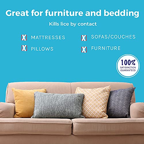 Tec Labs Licefreee Home Spray Head Lice Treatment for Furniture, Non