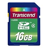 Transcend 16 GB High Speed SDHC Class 4 Flash Memory Card TS16GSDHC4